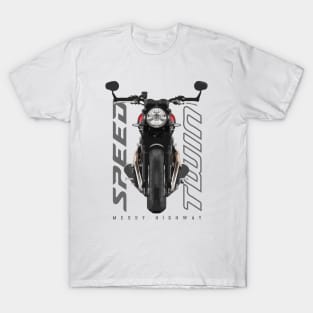 Triumph Speed Twin 19 red, fl T-Shirt